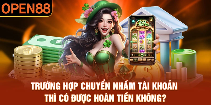 Trường hợp chuyển nhầm tài khoản thì có được hoàn tiền không?