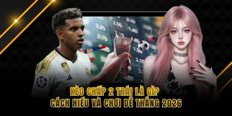 kèo chấp 2 trái